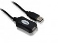 Cabo Extensor USB 2.0 AM/AF com Amplificador de Sinal - 5 metros