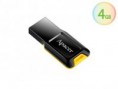 Pen drive 4GB AH132 Apacer Amarelo